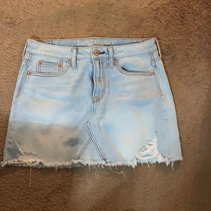 American eagle denim skirt